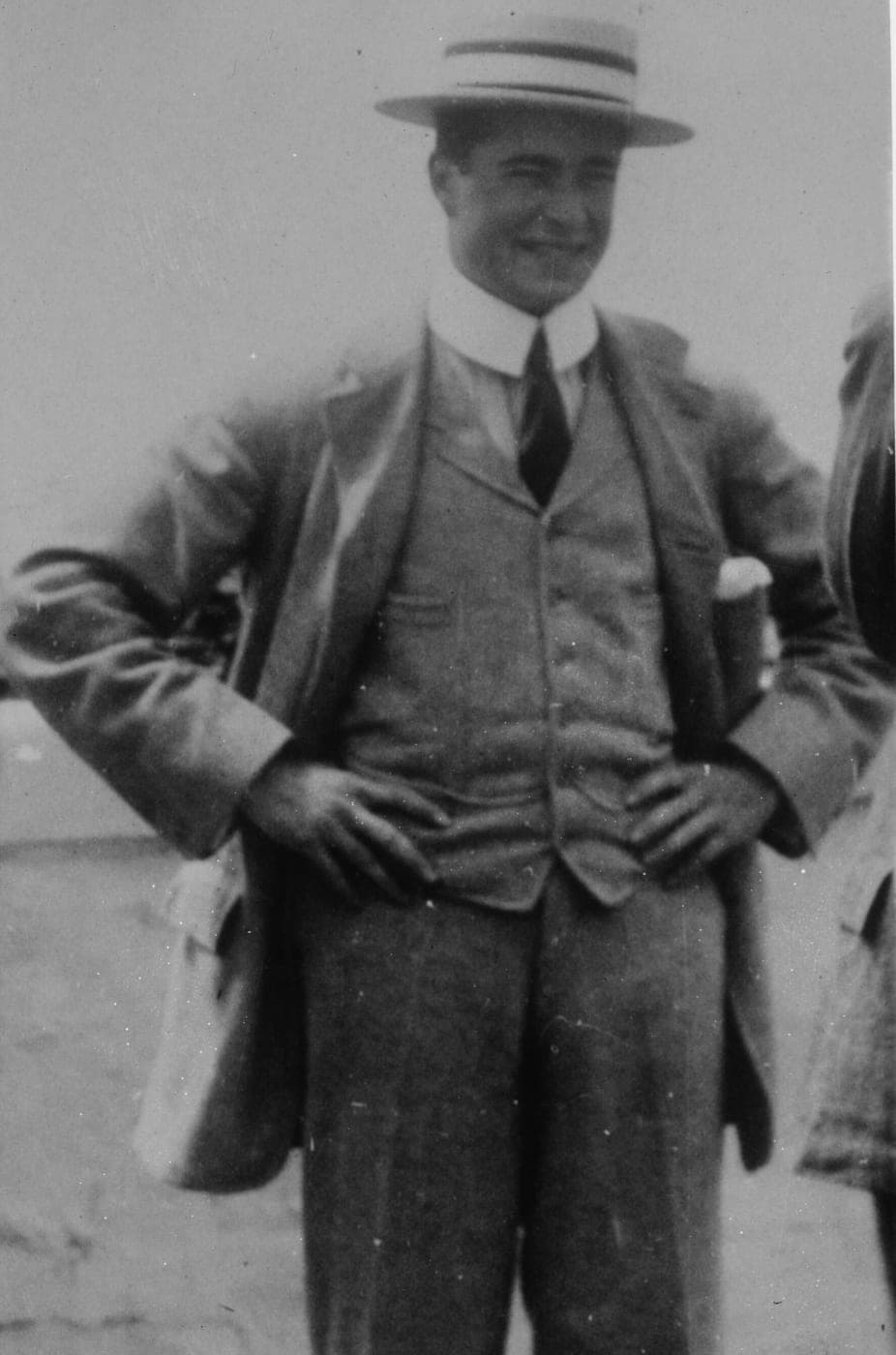 Catalogued as “Edmund Burke Roche”, 1915: her grandfather Maurice, whose first name was Edmund.